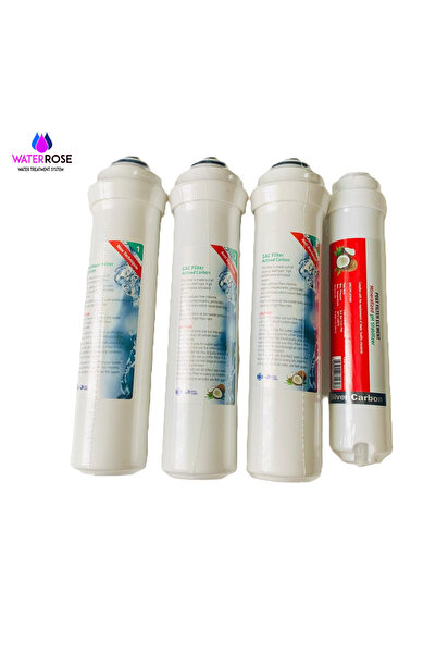 water rose Ihlas Aura Cebilon Unique Dijital Su Arıtma Cihazı Uyumlu 4'lü Tak...