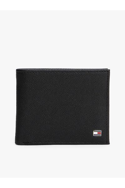 Tommy Hilfiger Th Flag Mini Cc Wallet Pánská černá peněženka Am0am13518bds
