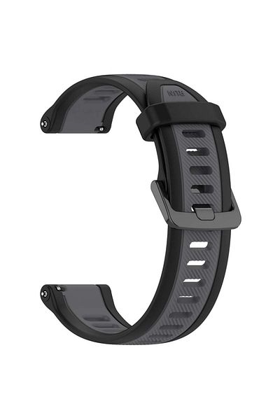 SKYDDAR INNOVATION Silicone Strap for Huawei Watch GT 2 /GT 2 Pro/GT 3 Pro /Ultimate, Xiaomi Watch S1, W053 - Gray