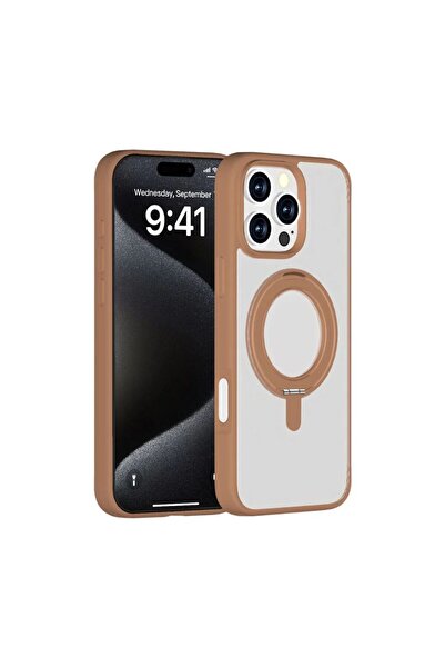 PROTECT غطاء حماية لهاتف iPhone 16 Pro Fume | Magsafe | بني | FMSIP16PBRN