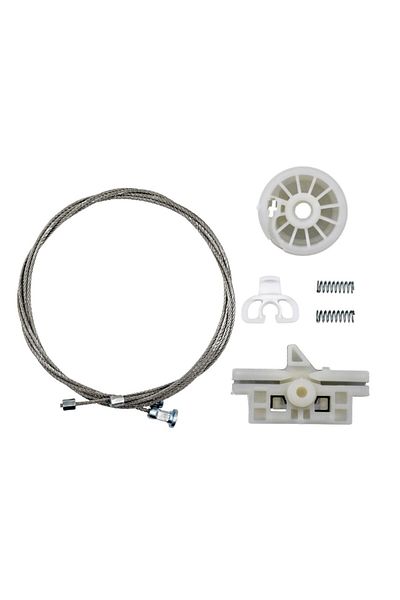 ALPHA AUTO PART Glass Jack Wire Repair Kit-Right-Left-SET for Peugeot Bipper