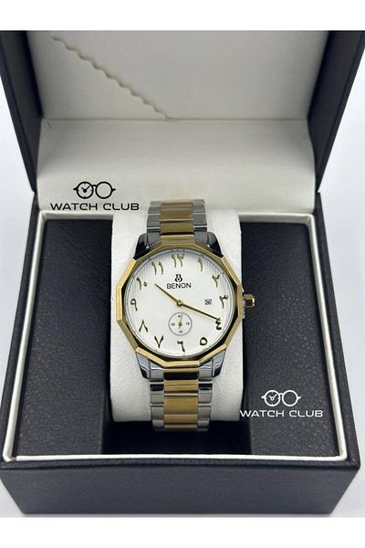 benon Binon Mix Watch with Arabic Numbers