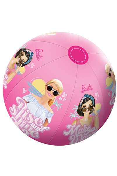 Marvel كرة شاطئ قابلة للنفخ عالية الجودة مطبوعة بشعار باربي، متعددة الألوان، 40 سم، INF-BB-07
