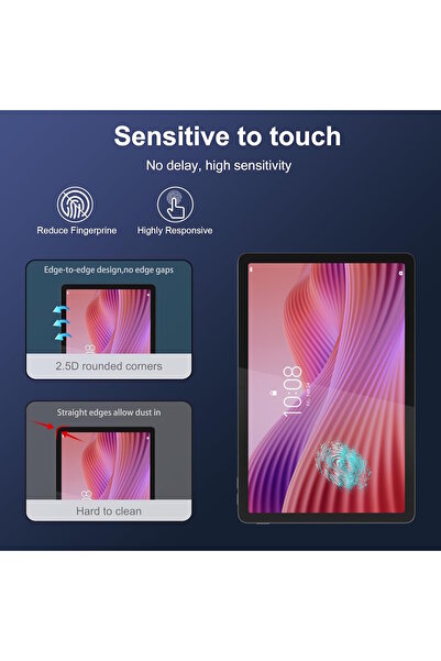 m.tk moveteck لينوفو تاب TB311FU 10.1 بوصة واقي للشاشة زجاج شفاف نانو مرن غير قابل للكسر زجاج لوحي 9H ZAEK0030TR