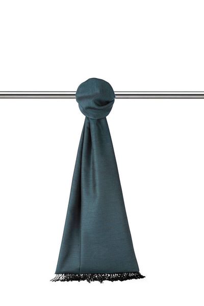Bursa İpek Μαύρο Σάλι Βενζίνης Silk Look