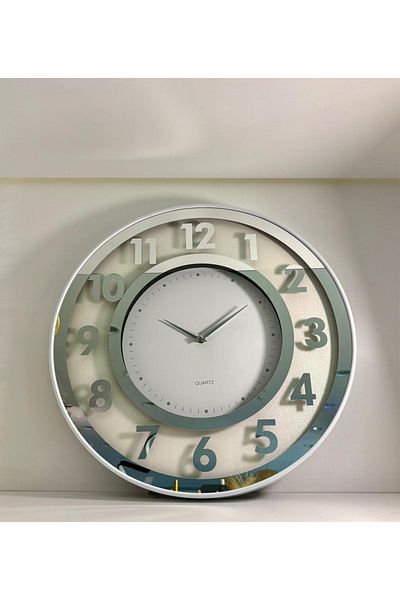 DEC14 Wall clock with a distinctive and modern design, diameter 40 cm.