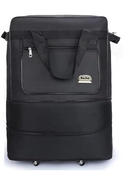 Yuwell YU WELL Expandable Rolling Duffle Bag Wheeled Luggage Foldable Suitcase