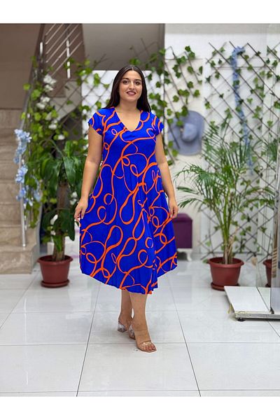 Punta Otantik Pss12295 Viscose Magic Dress