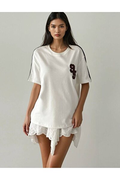 OYERGA MODA Γυναικείο μπλουζάκι με στάμπα