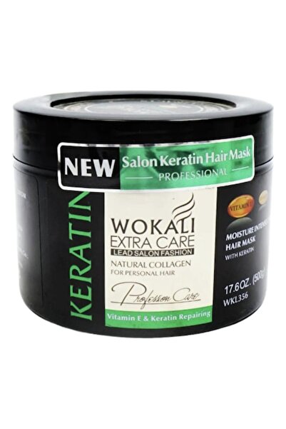 wokali Mască de păr cu keratină și vitamina E