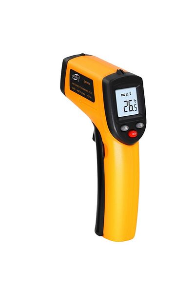 ENA Infrared Thermometer Orange/Black 02