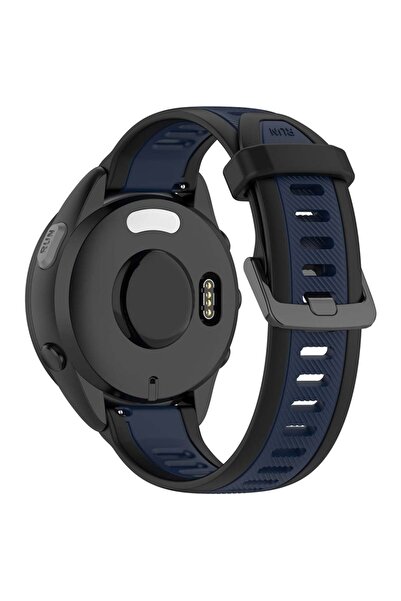 SKYDDAR INNOVATION Curea din silicon pentru Huawei Watch GT 2 /GT 2 Pro/GT 3 Pro /Ultimate, Xiaomi Watch S1, W053 - Albastru marin