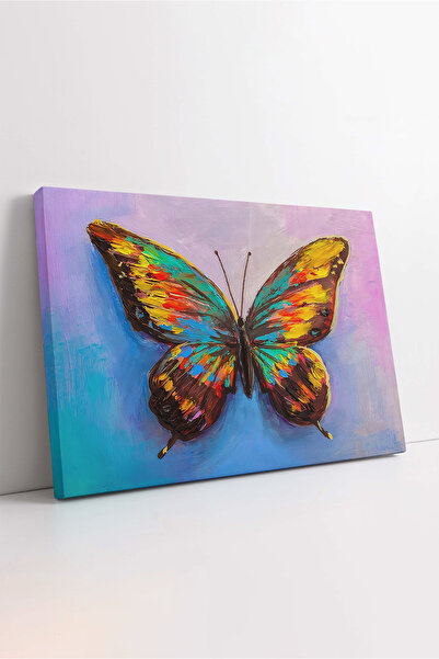 KOSS Dijital Pictură pe pânză cu fluturi colorate, pictură pe pânză cu culori...