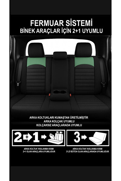 Galaxy Nissan Pulsar Compatible Nice Plus Series Auto Seat Cover