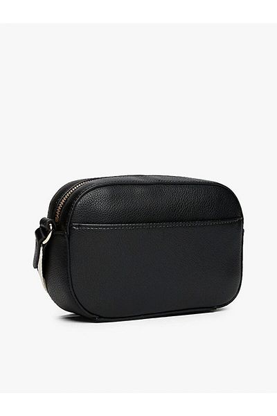 Tommy Hilfiger Th Logotape Camera Bag Women Black Bag Aw0Aw17450Bds