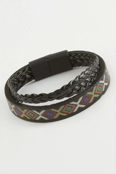 Modafiks Magnetic Leather Bracelet