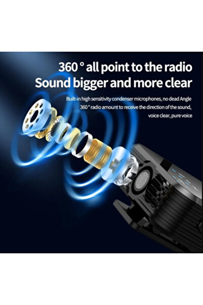 Datastar Kablosuz Yaka Mikrofonu Çiftli Mikrofon TYPE-C/Lightning Portlu Röportaj