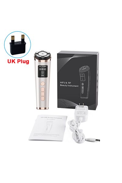 Choice UK Plug Hifu Face Lifting Facial Massage EMS Facial Microcurrent Skin Rejuvenation Anti-aging Facial