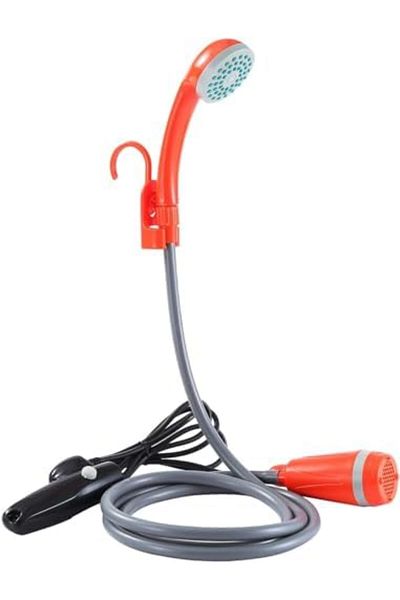 Yuwell YU WELL Portable Outdoor Shower, Battery Powered - Compact Handheld Rechargeable Camping Showerhead