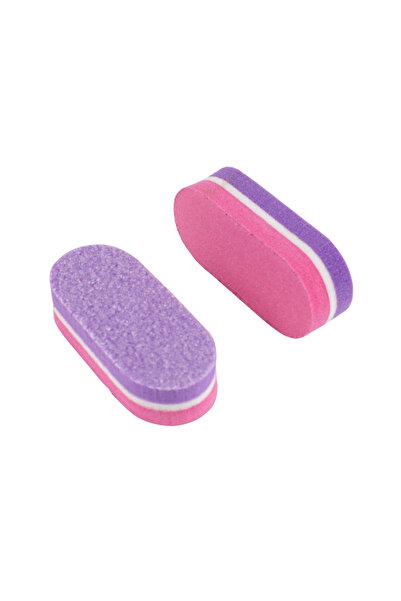 Choice1 02 50 قطعة/الوحدة مبرد أظافر إسفنجي صغير 100/180 ملون مبرد أظافر مزدوج الجوانب مبرد صنفرة للبشرة المحيطة بالأظافر