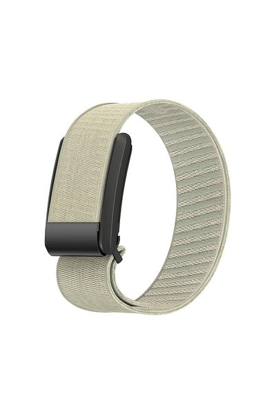 O Ozone Whoop 4.0 Band | Nylon Sport Loop Wristband | Beige
