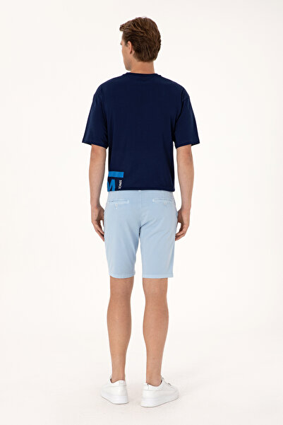 U.S. Polo Assn. Erkek Açık Mavi Dokuma Şort 50299183-VR003