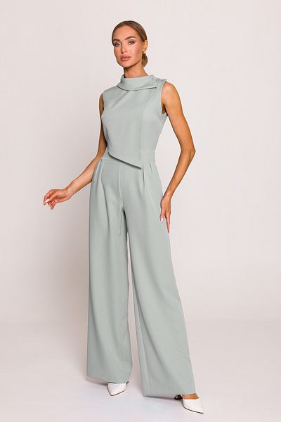 Made of Emotion Elegant jumpsuit with wide legs