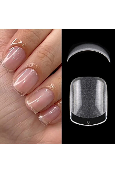 choice2 XXS مربع 120 قطعة 120 قطعة XXS أطراف أظافر قصيرة جدًا على شكل نعش لوز...