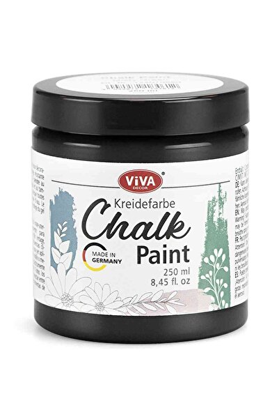 Viva Decor Creamy furniture paint, with chalk, VIVA DECOR, 250ml Cyan închis