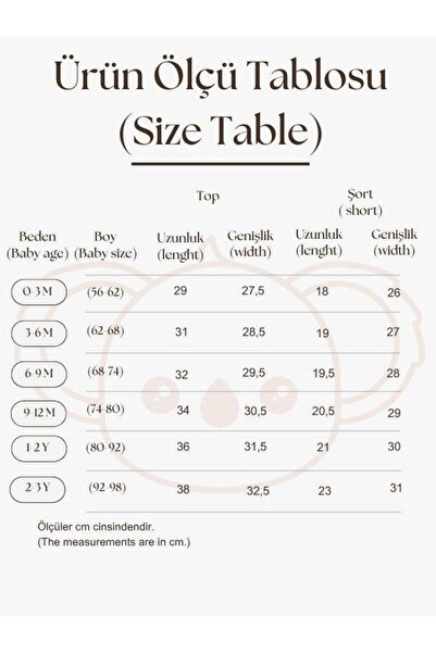 Oh La La Koala For Little Ones Cherry Baskı Kaşkorse Yaka Bağlamalı Takım