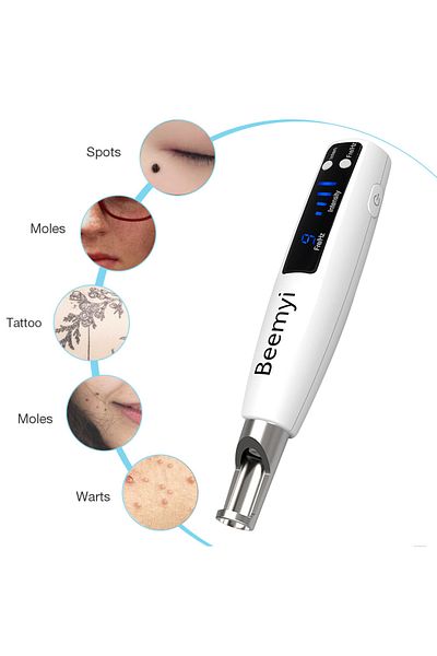 Choice BLUE Light Chargin Picosecond Laser Pen Freckle Tattoo Removal Dark Spot Remover Blue & Red Light Ma
