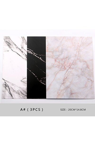 Choice NT-382-A دعامات صور فن الأظافر على الطراز الياباني، ورق خلفية رخامي لعرض حقول عمل الأظافر