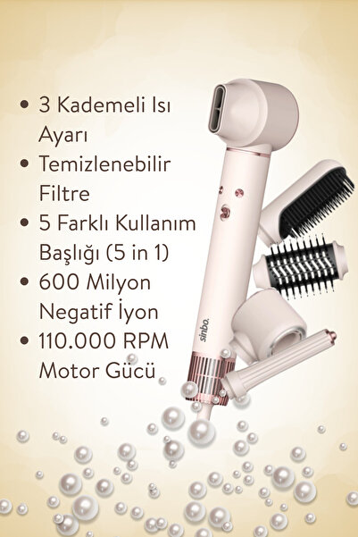 Sinbo İkili Profesyonel Kişisel Bakım Seti