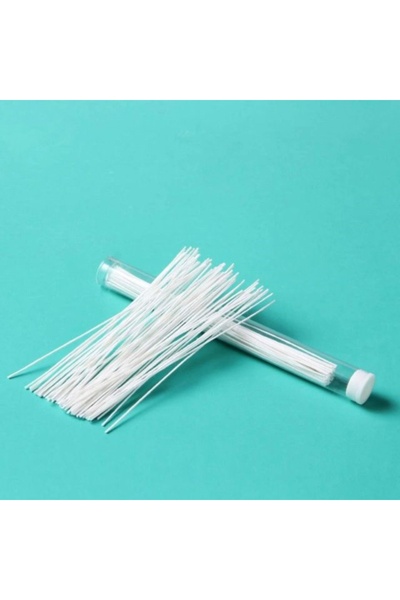 Choice أداة تنظيف فعالة لثقب الأذن مكونة من 120/60 قطعة باللون الأبيض، أداة ت...