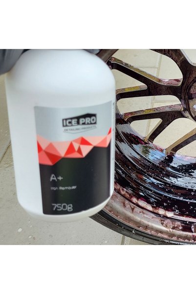 ICE PRO Jante din aliaj și caroserie A+ Iron Fallout Remover 0.75L, trăgaci inclus