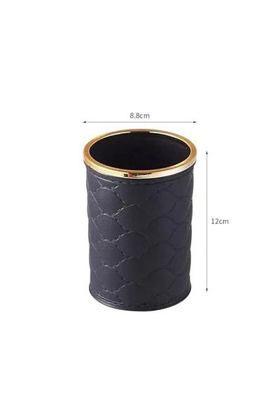 OEM Blusmart - Elegant Black-Gold Round Support