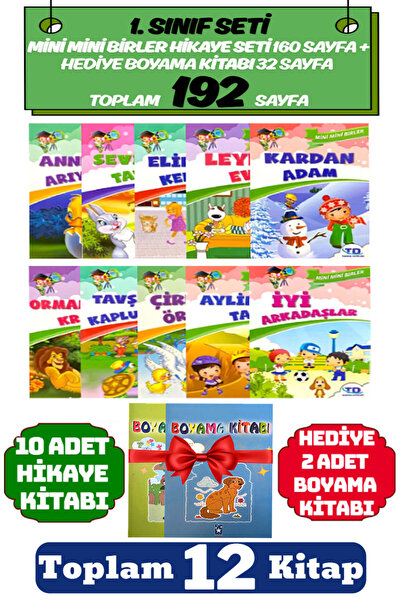 Altınpost Yayınları MEB Onaylı Mini Mini Birler Serisi-20 Kitap (Değerlendirm...