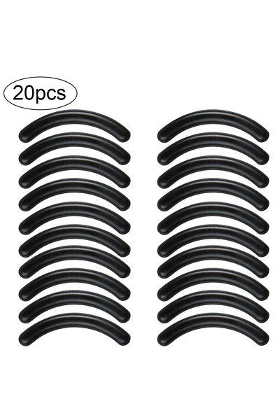 Choice 20pcs Black 10/20/50PCS Beauty Eyelashes Women's Lash Rubber Curler Refills Pads Makeup Curling Styl