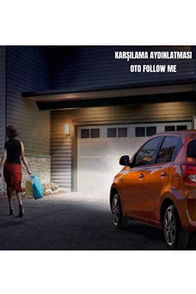 KAPOTO Otomatik Far Sensörü ve Follow Me Home Modülü Far Açma ve Gecikmeli Kapatma Sistemi Kolay Montaj