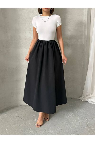 karpuzbutiks Sandy Poplin Dress Black-S