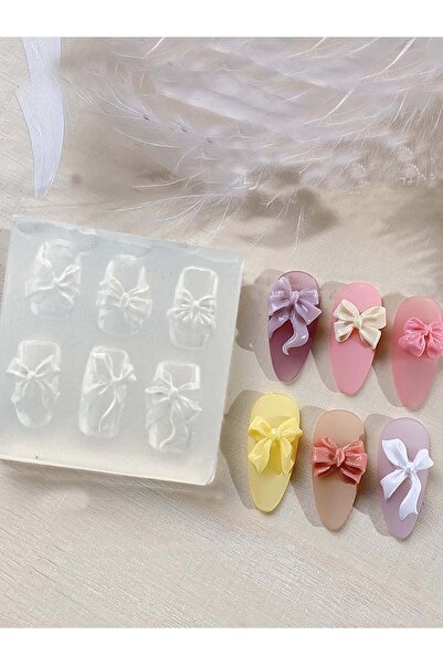 Choice 1 قطعة - HD1 قالب نحت سيليكون ثلاثي الأبعاد على شكل عقدة فيونكة، قالب ...