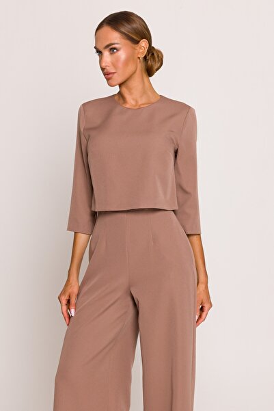 Made of Emotion Jumpsuit with a double-layered top and wide legs