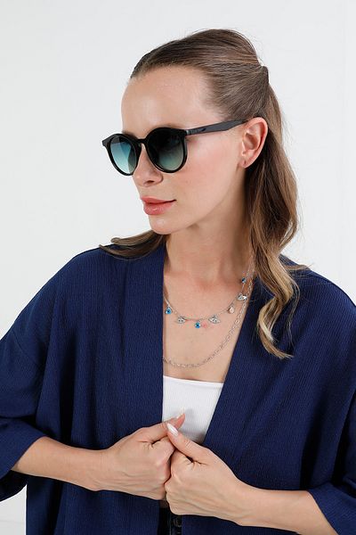 Fulla Moda Round Framed Sunglasses