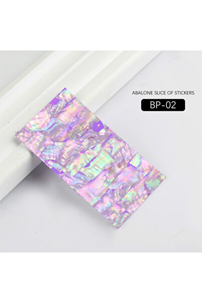 Choice DP02 قطعة واحدة من رقائق صدفية أذن البحر ثلاثية الأبعاد متدرجة اللون م...