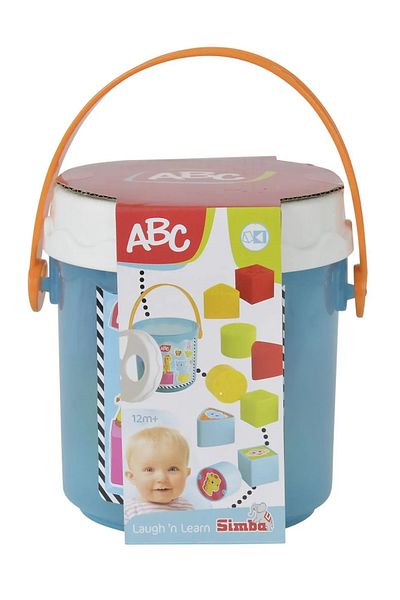Simba ABC colored bucket for sorting
