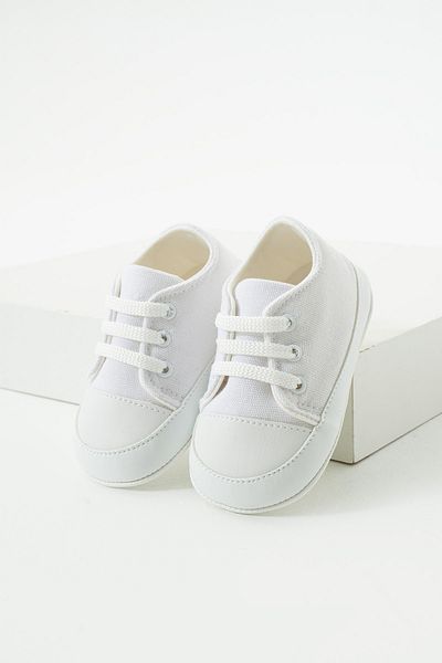 yummy kids First Step Anti-Skid Sole Linen Lace-Up Comfortable Baby Shoes Booties