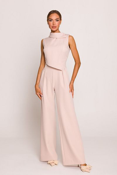 Made of Emotion Elegant jumpsuit with wide legs