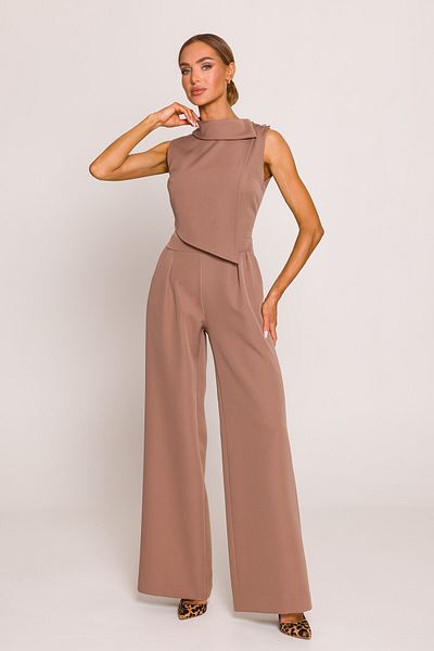 Made of Emotion Elegant jumpsuit with wide legs