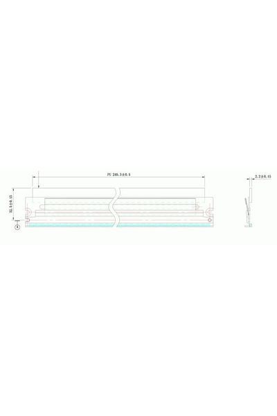 Europrint Lexmark T650 WB DC Select (KRK-LP184P) Wiper blade