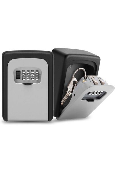 OEM Numeric code key box, secure metal key box for exterior/interior use